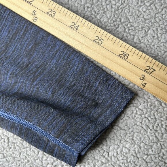 Lululemon Shirt Mens M/L Blue Metal Vent Tech Mesh Lightweight Athletic Gym - Picture 11 of 13